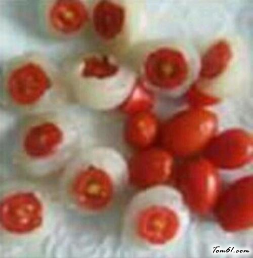 【红果荔枝扣】