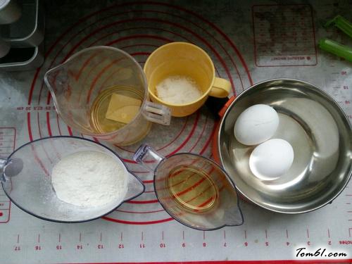 【无水蜂蜜方蛋糕】