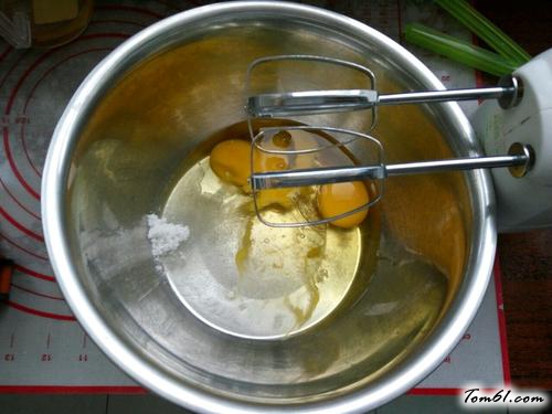 【无水蜂蜜方蛋糕】