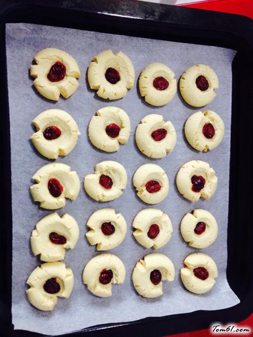 【蔓越梅玛格丽特饼干】