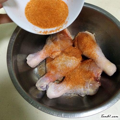 【新奥尔良烤鸡腿】