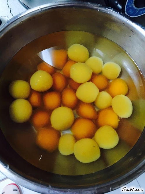 【自制芋圆红豆薏米汤】