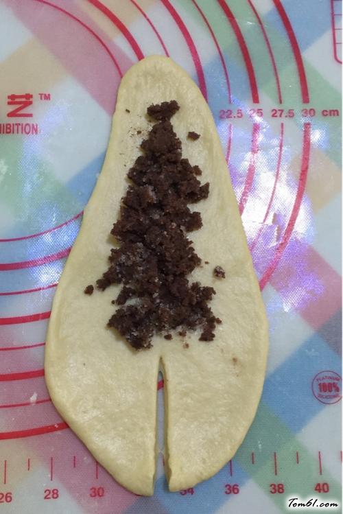 【全麦牛角豆沙餐包】