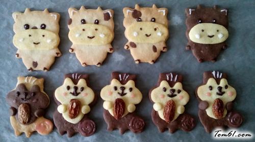 【小动物曲奇饼干】