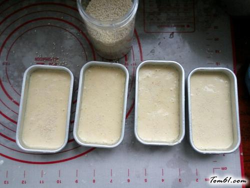 【无水蜂蜜方蛋糕】