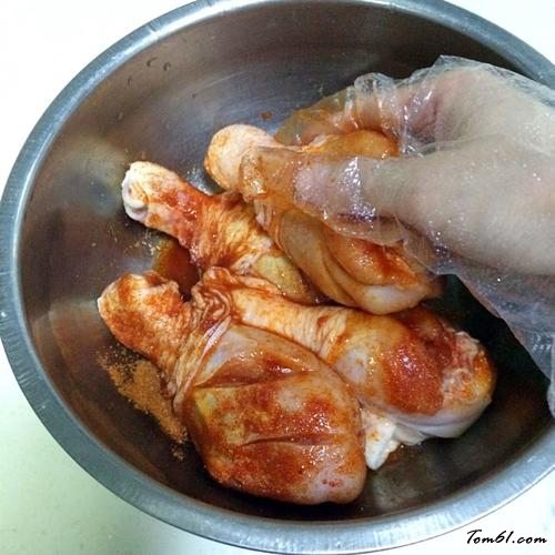 【新奥尔良烤鸡腿】