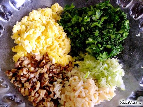 【香菇青菜素锅贴】