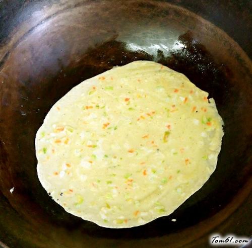 【鸡蛋蔬菜饼】