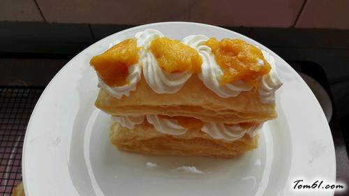 【芒果拿破仑起酥】