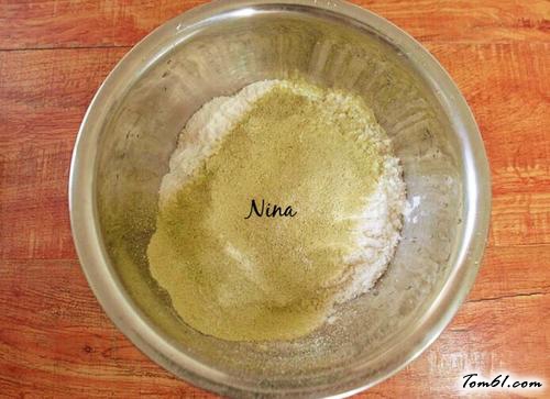 【抹茶奶香发糕】