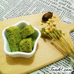 奶香抹茶发糕的做法