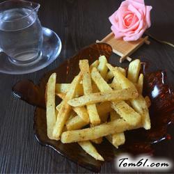 香辣炸薯条的做法