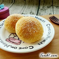 椰蓉豆沙面包的做法