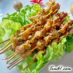 孜然羊肉串(烤箱版)的做法