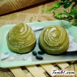 抹茶绿豆酥的做法