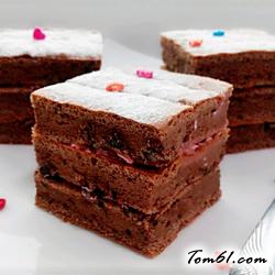 可可杏仁蛋糕的做法