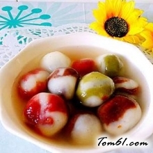 雨花石汤圆的做法