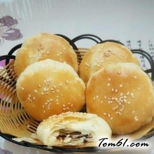 芝麻红糖酥饼的做法