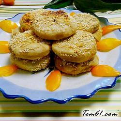 红豆泥酥饼的做法