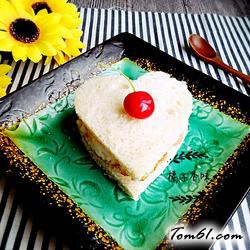 爱心三明治的做法
