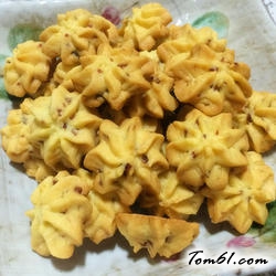 柠檬香蔓越莓曲奇的做法