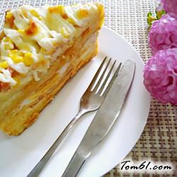 玉米三明治的做法