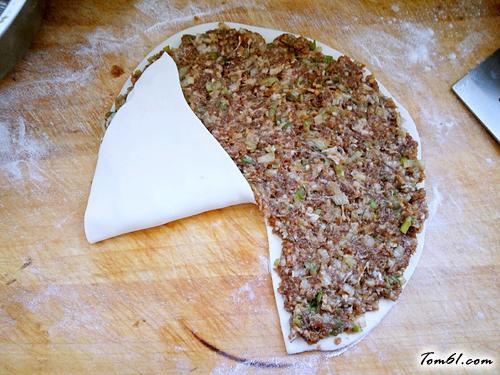 【层层香羊肉饼】