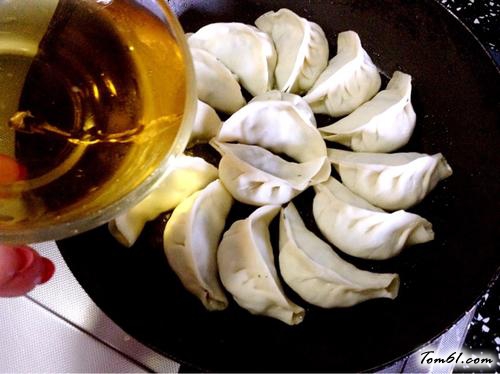 【香菇青菜素锅贴】