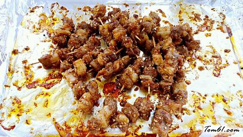 【牙签羊肉串】