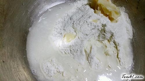 【抹茶绿豆酥】