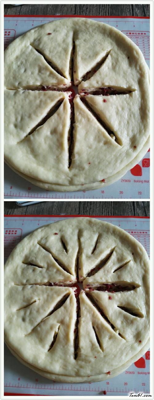 【蔓越莓手撕面包】