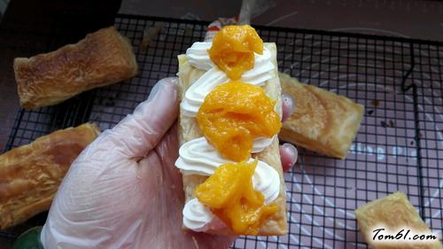 【芒果拿破仑起酥】