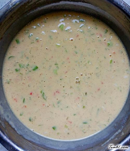 【鸡蛋蔬菜饼】