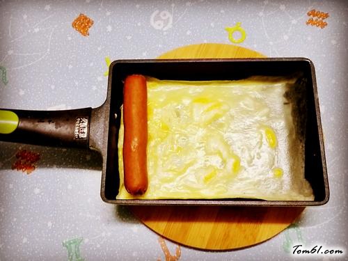 【奶酪香腸玉子燒】