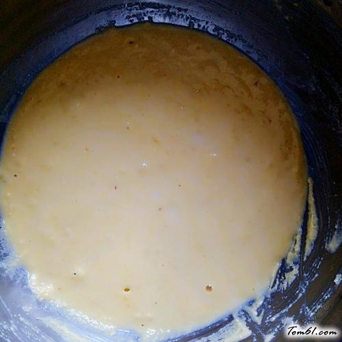 【烫面玉米发糕】