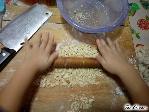 【胶东花生糖火烧】