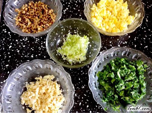 【香菇青菜素锅贴】