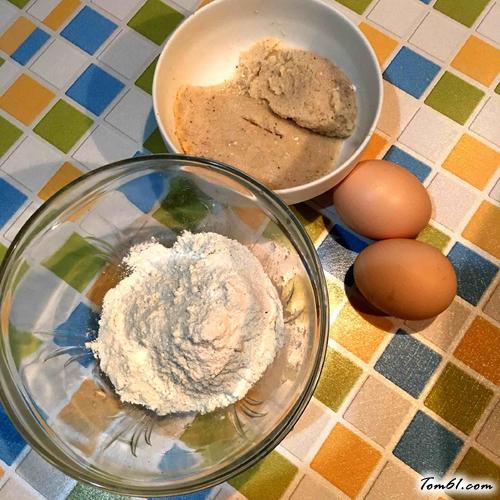 【豆渣鸡蛋饼】