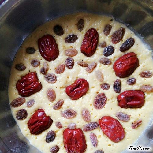 【烫面玉米发糕】