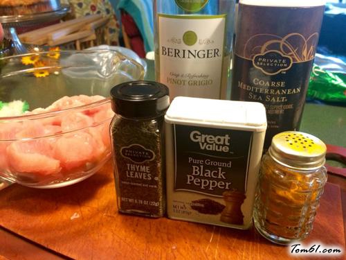 【火鸡肉烤串】