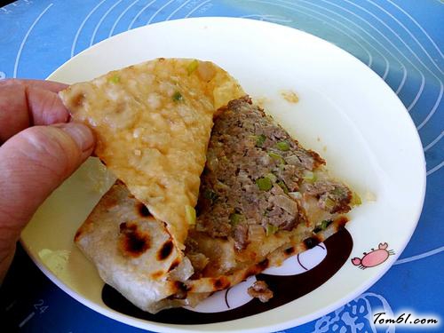 【层层香羊肉饼】