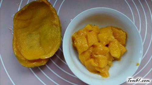 【芒果拿破仑起酥】