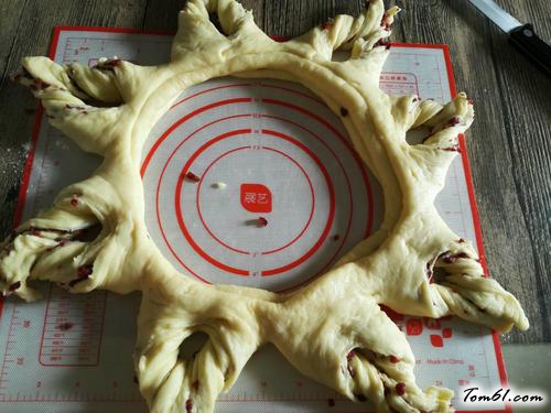 【蔓越莓手撕面包】