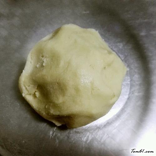 【抹茶绿豆酥】