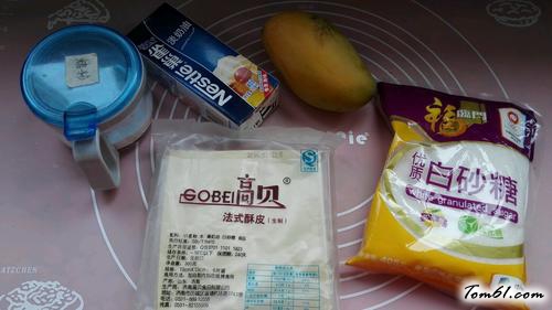 【芒果拿破仑起酥】