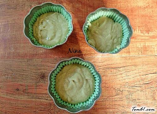 【抹茶奶香发糕】