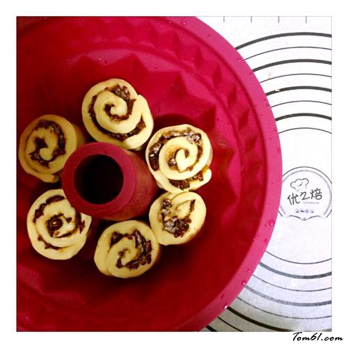 【肉桂蔓越莓面包卷】