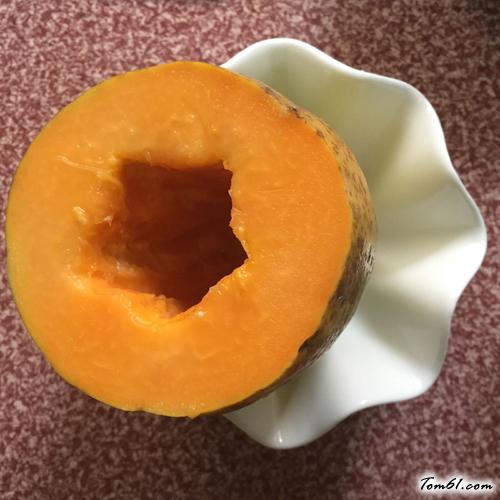 【木瓜椰汁冻】