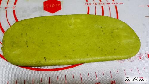 【抹茶绿豆酥】