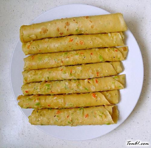 【鸡蛋蔬菜饼】